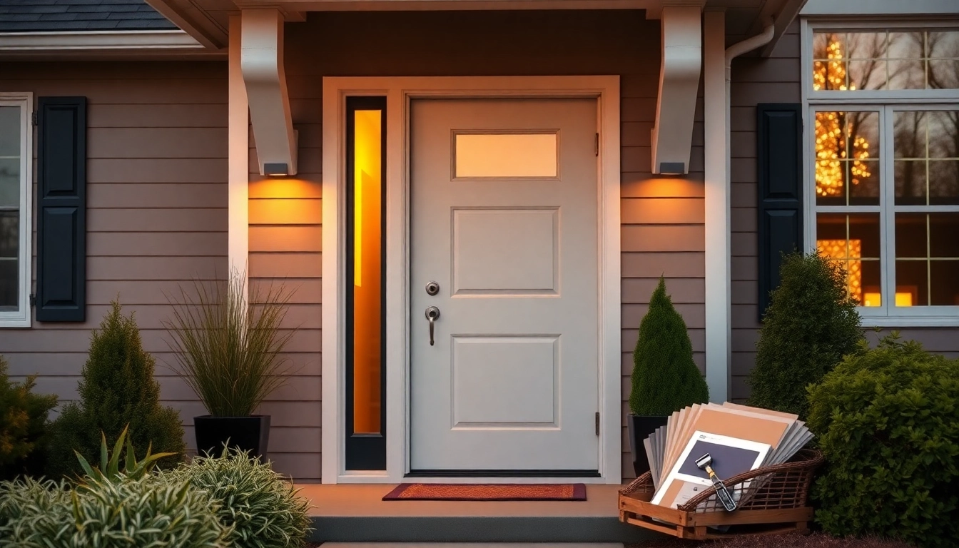 Install front door replacement for a stylish, secure entry upgrade in your home.