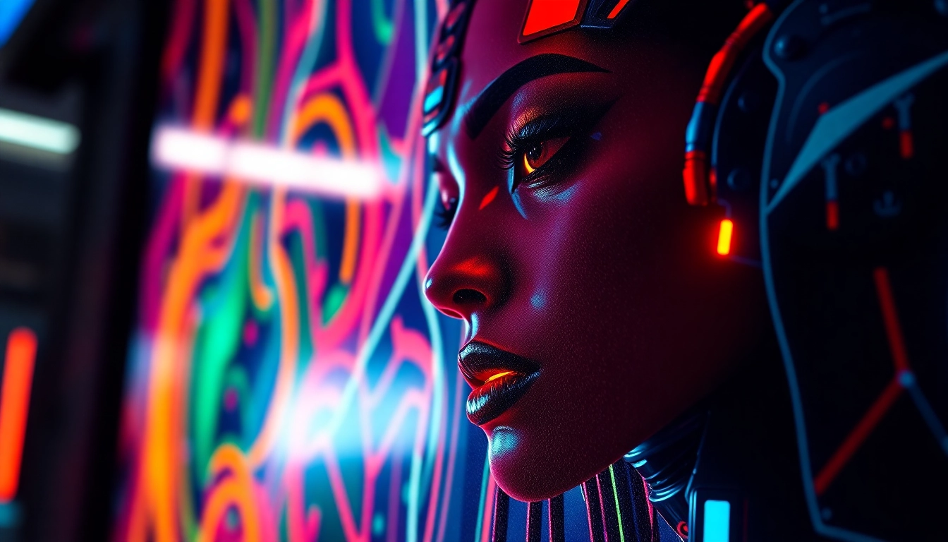Example of a vivid NSFW AI generator creating realistic, customizable adult-themed visuals in high detail for digital art enthusiasts.