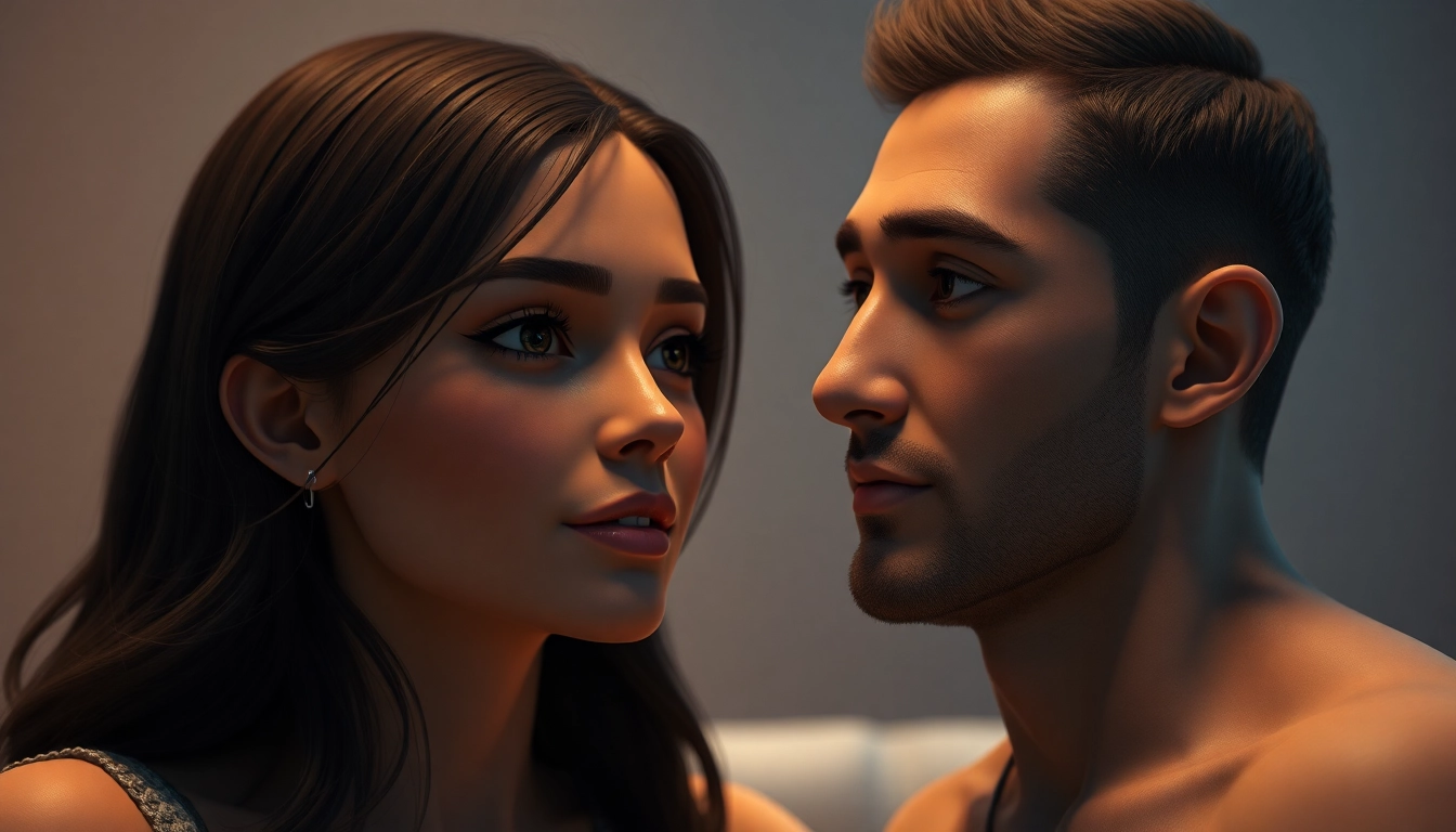 High-quality nsfw ai generated scene depicting an expressive adult AI character with detailed features and realistic lighting for immersive viewing.